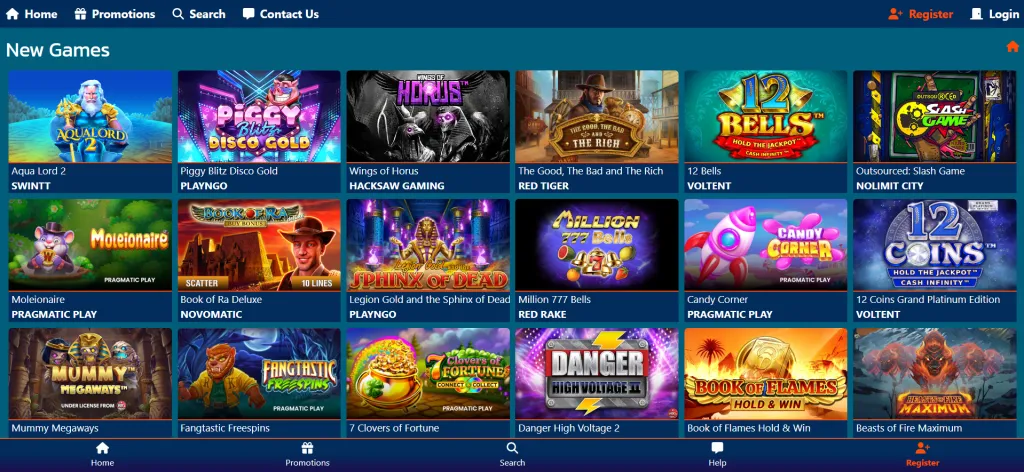 BOF Casino Spellen